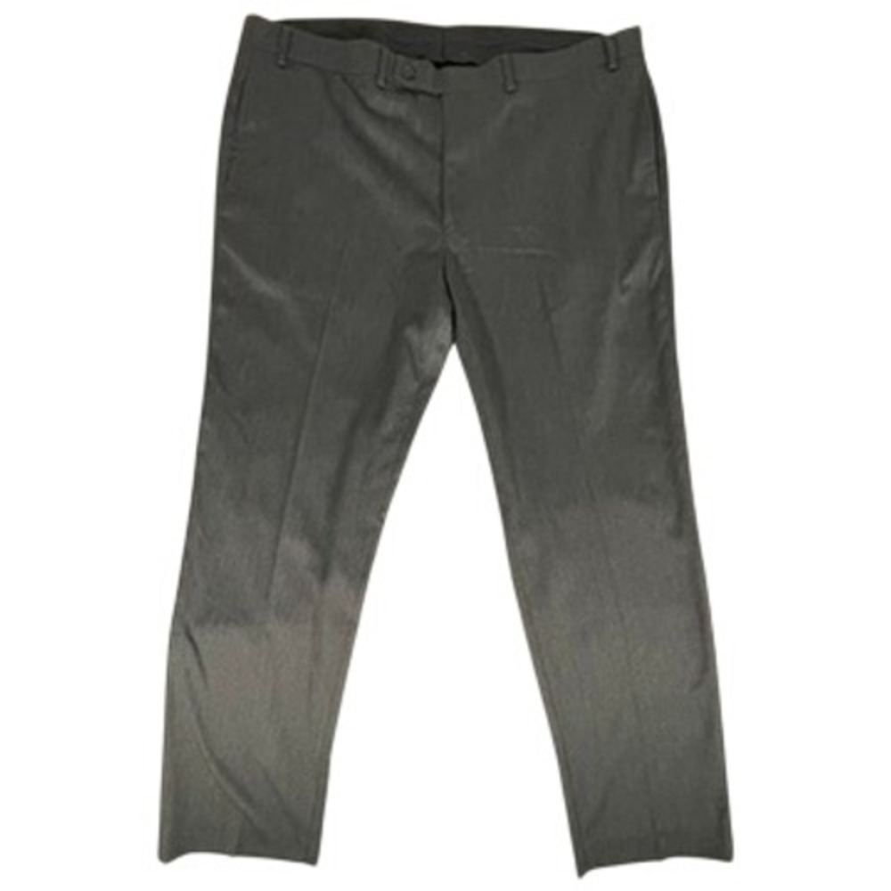Lauren Ralph Lauren Men Charcoal Gray Dress Pants Size 42W 32L office Trousers